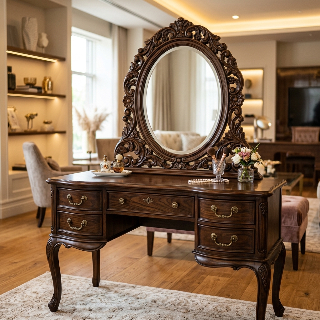 Royal Handcrafted Dressing Table