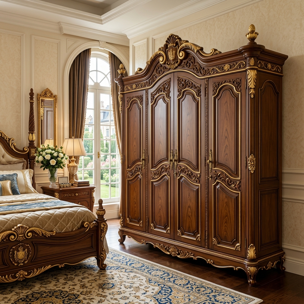 Royal Handcrafted Wardrobe